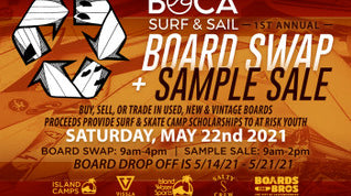 The Annual Board Swap & Sample Sale Is On!