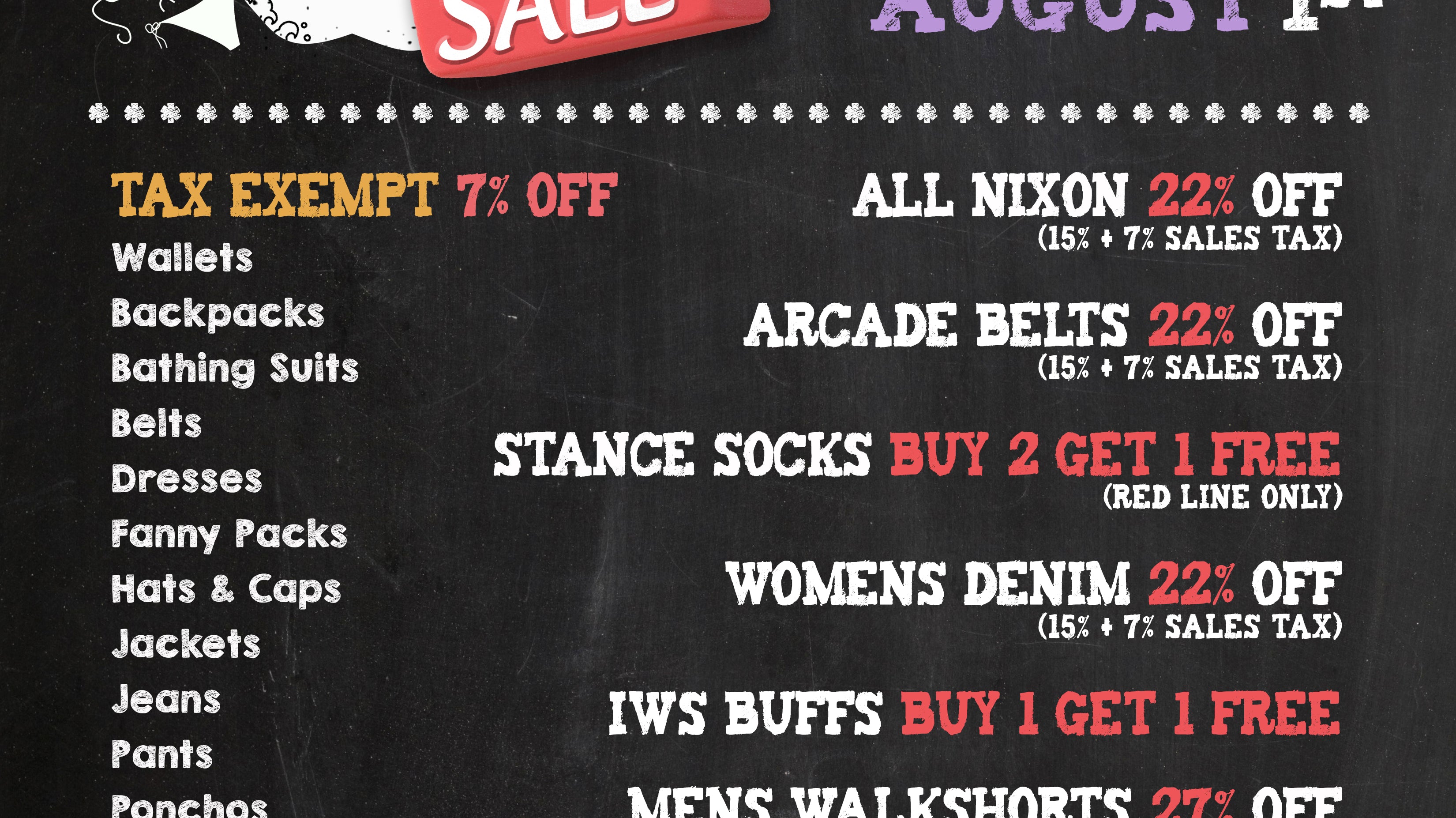 2021Back to School Sales Tax Holiday & Sale