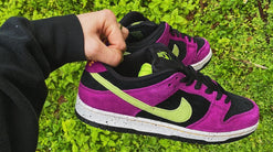 Your chance to own a pair of Nike SB Dunk Low 'Red Plums'