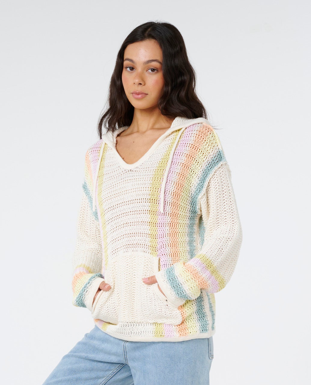 Rip Curl Revival Stripe Poncho Multico XS