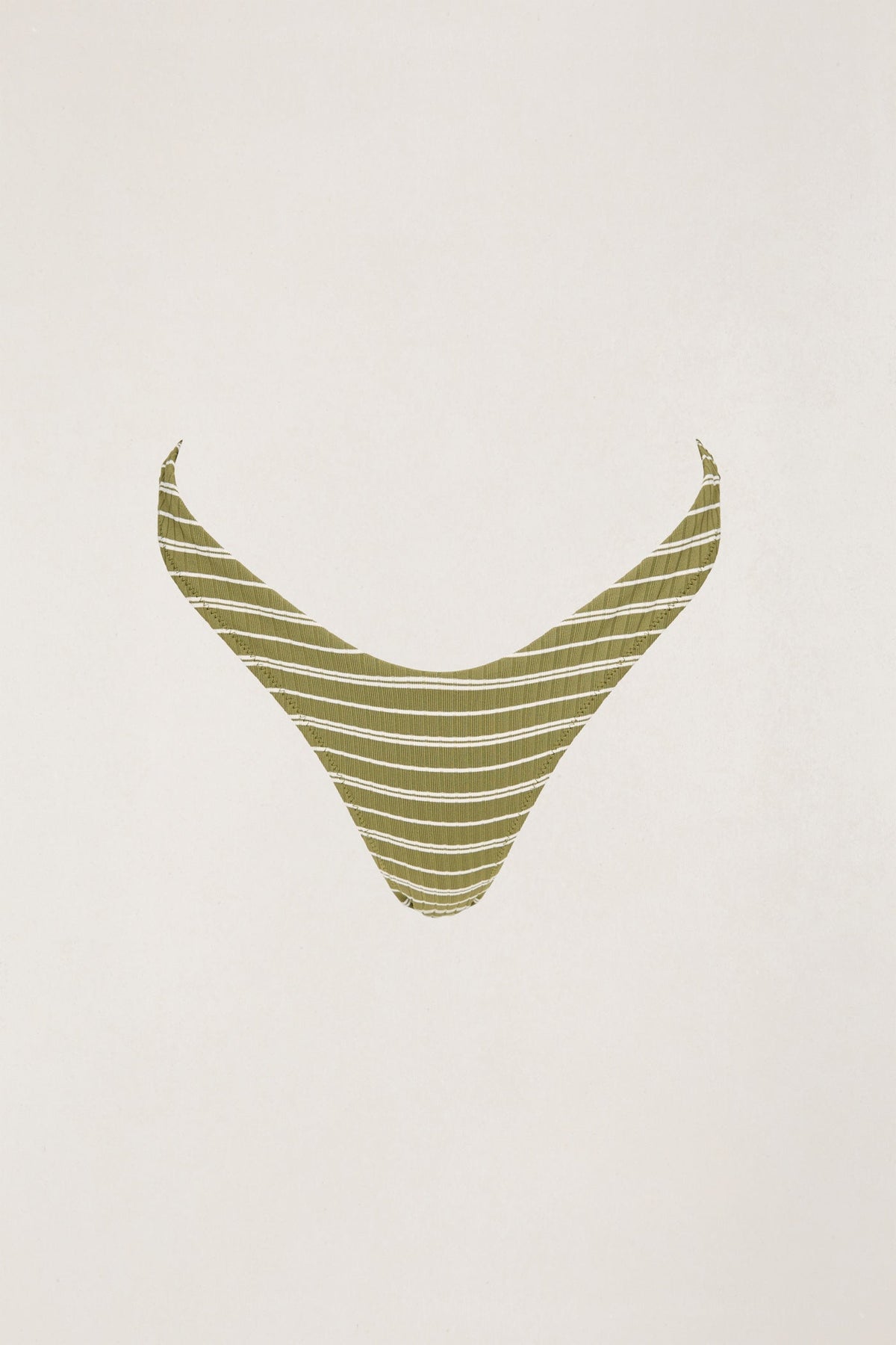 Rhythm Vista Stripe Hi Cut Pant OLI-Olive M