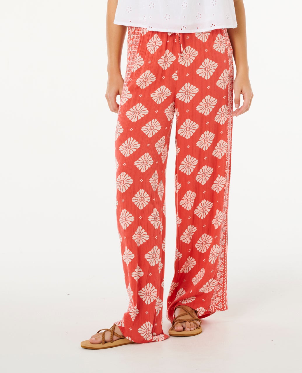 RIP CURL VENTURA WIDE LEG PANT 0040 - Red L