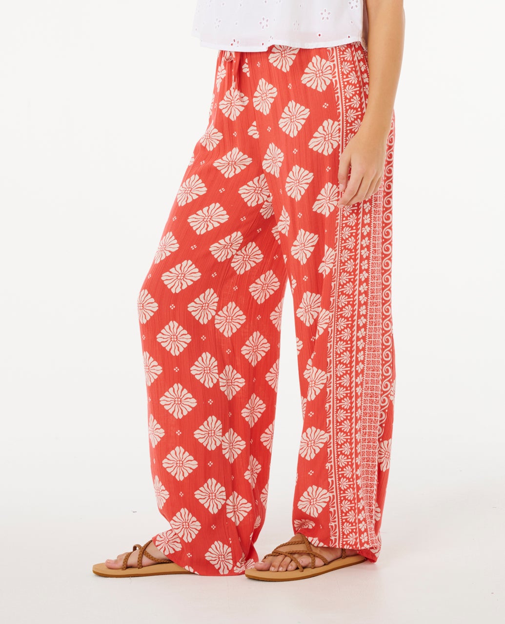 RIP CURL VENTURA WIDE LEG PANT 0040 - Red XS