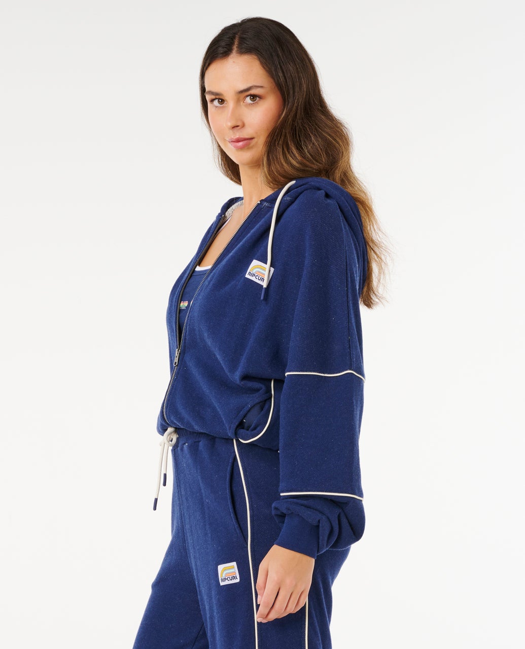 RIP CURL SURF SIDE SPLICED ZIP THROUGH 0291 - Dark Navy L