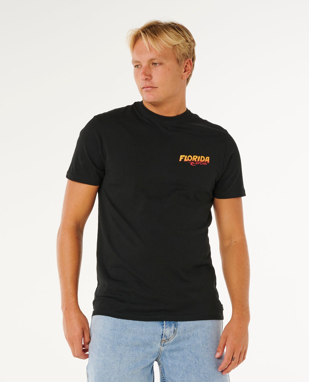 Rip Curl Desti Animals SS Tee Blk Florida 3XL
