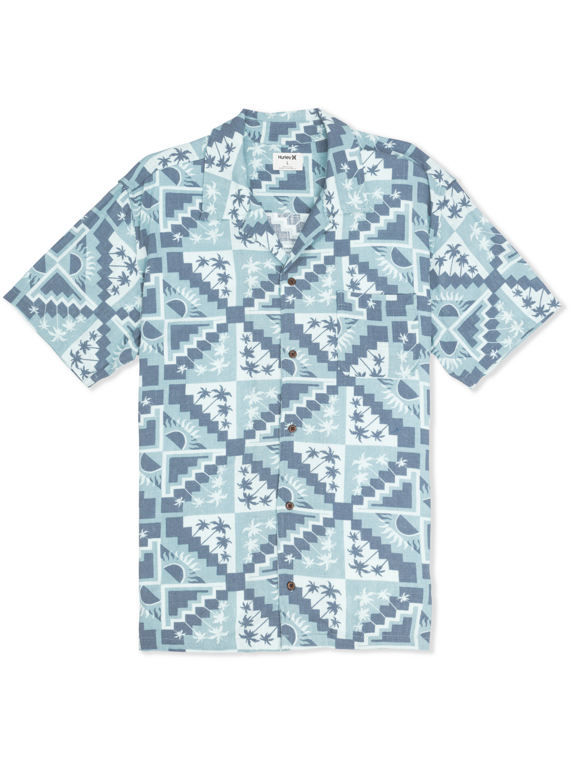 Hurley Laguna Camp SS Woven