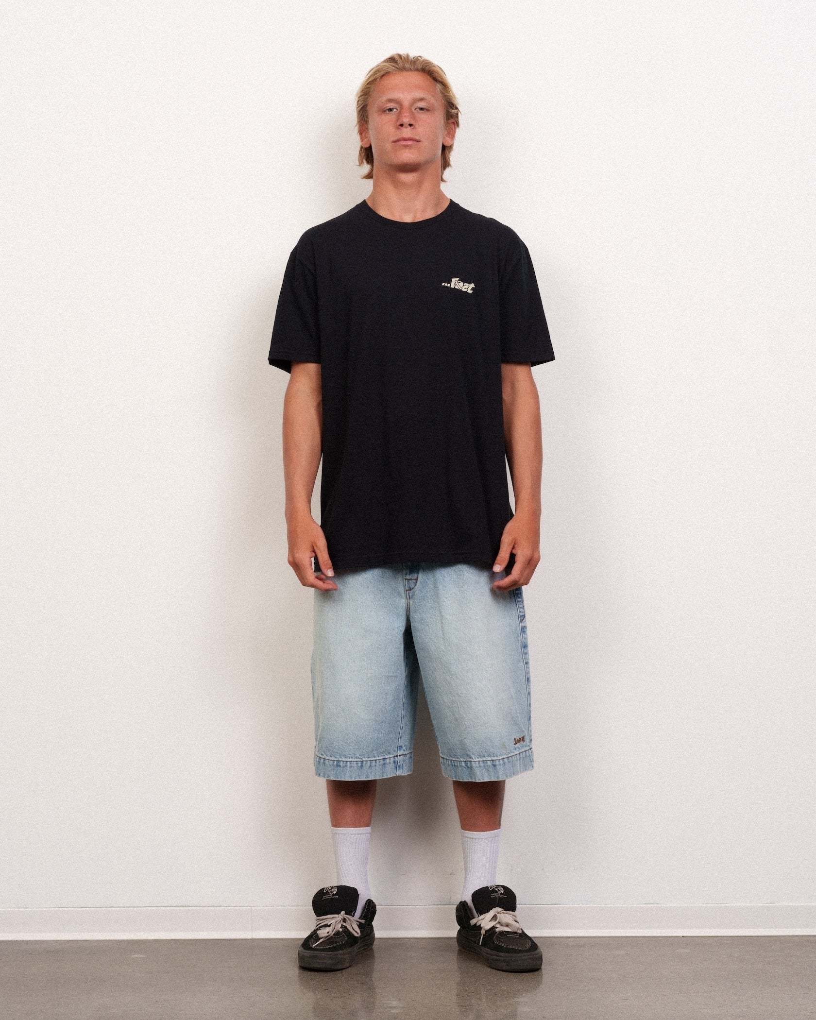 LOST Linear Lam SS Tee Black XL