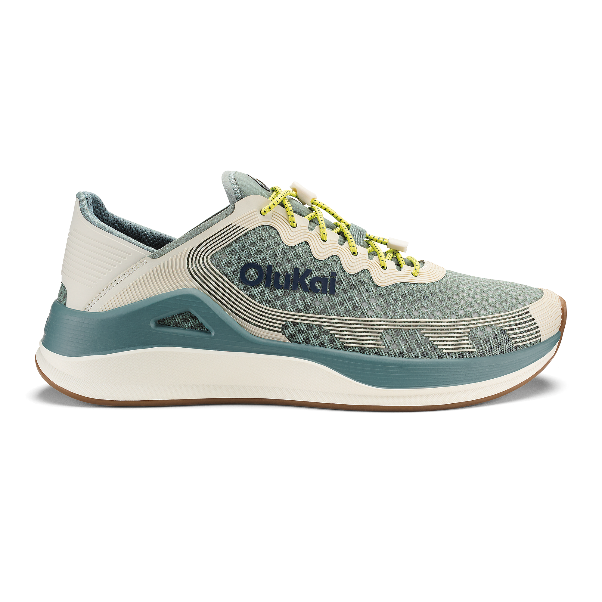 Olukai Ahi Mens Shoe SNWS-Seagreen-White Sand 9