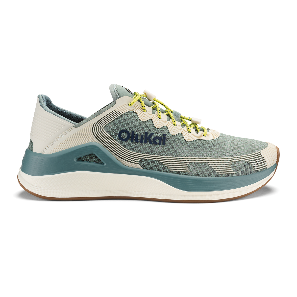 Olukai Ahi Mens Shoe SNWS-Seagreen-White Sand 11
