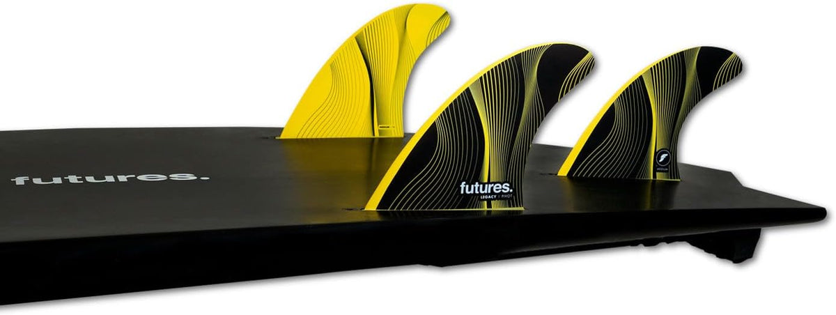Future Fins P6 Honeycomb Thruster Fin Set Yellow M-NEW