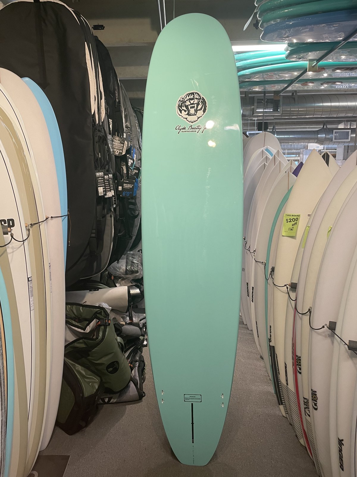 Clyde Beatty Jr Surfboards 8ft6in