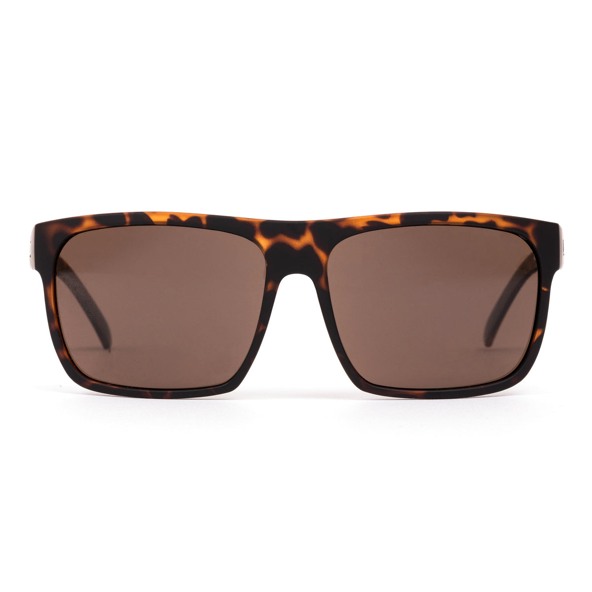 Otis After Dark Polarized Sunglasses MatteHoneyTortoise Brown Square