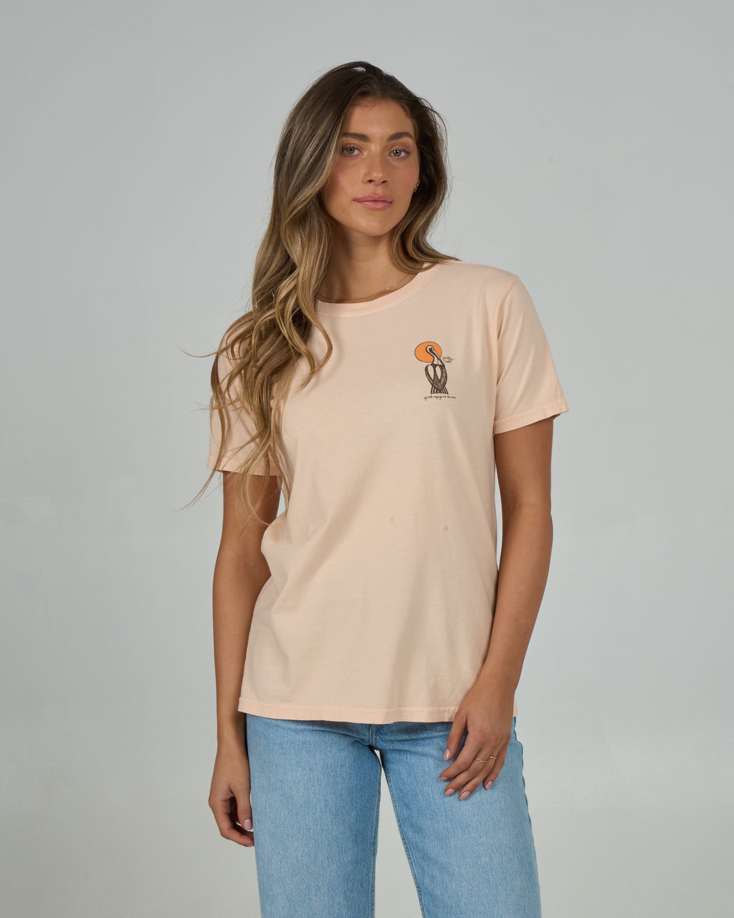 SALTY CREW GEO PELICAN B.F TEE