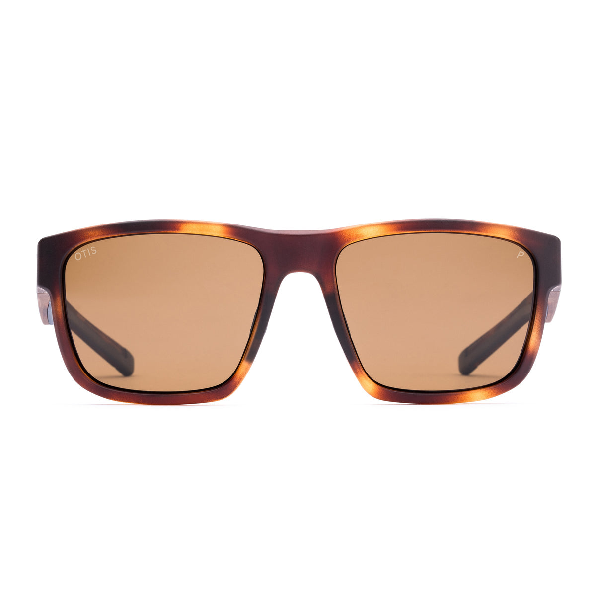 Otis Request Polarized Sunglasses MatteAmberTort LITBrown