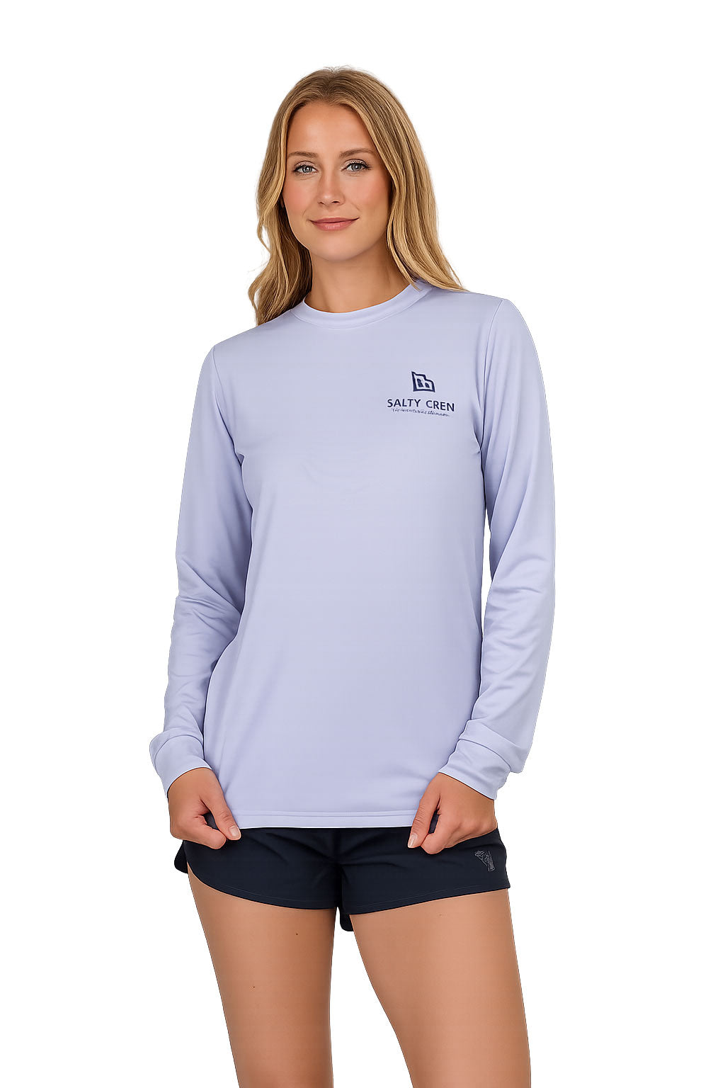 SALTY CREW FLYING HIGH SUNSHIRT Fog M