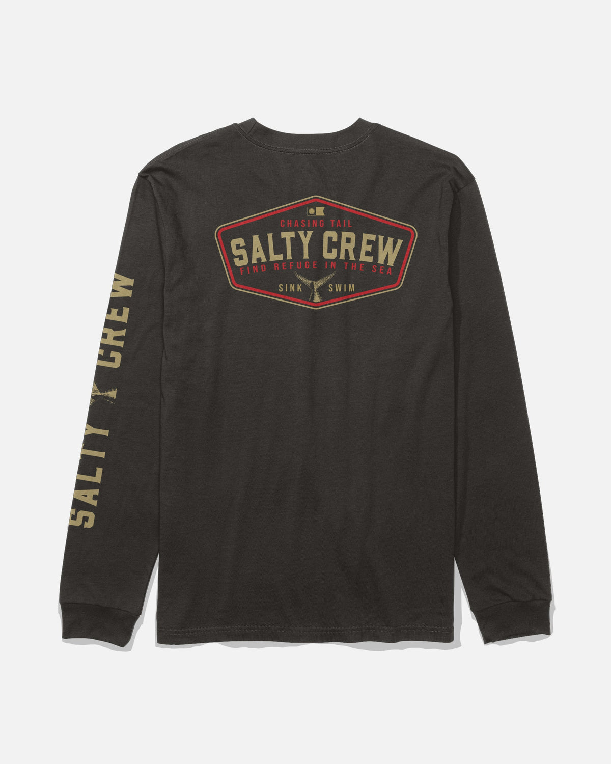 Salty Crew Tailfin LS Tee Black M