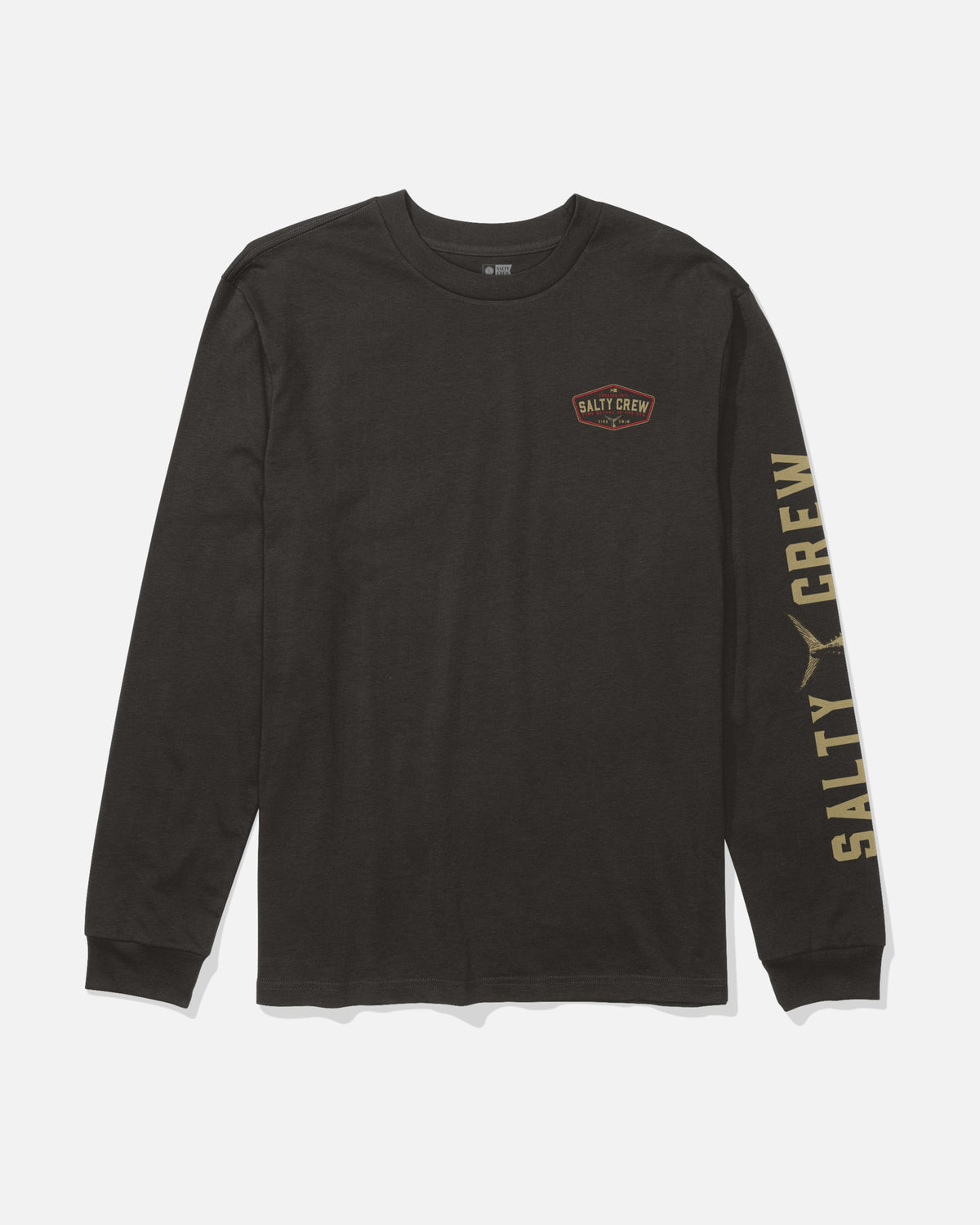 Salty Crew Tailfin LS Tee Black S
