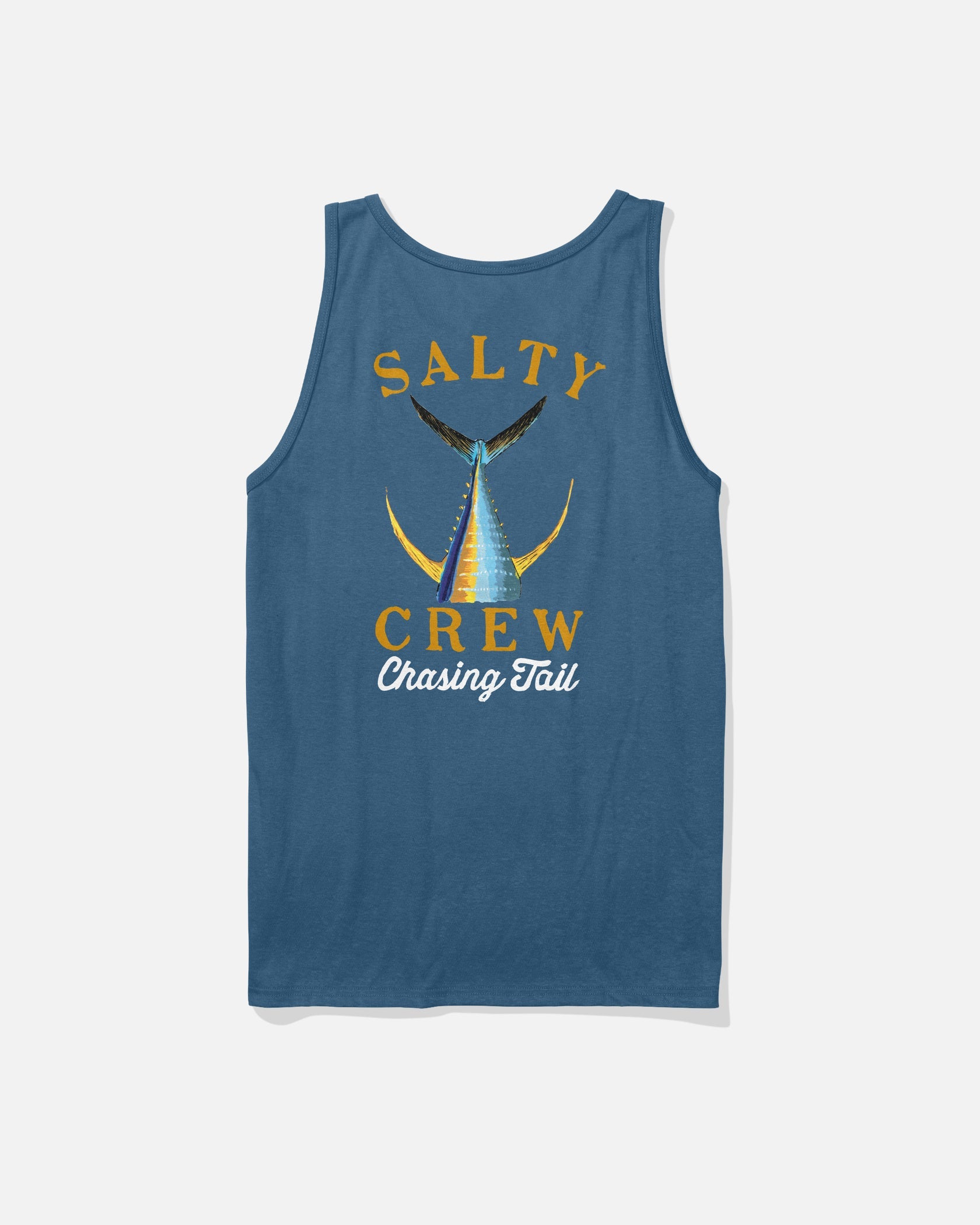 Salty Crew Tailed Tank Cast Blue L