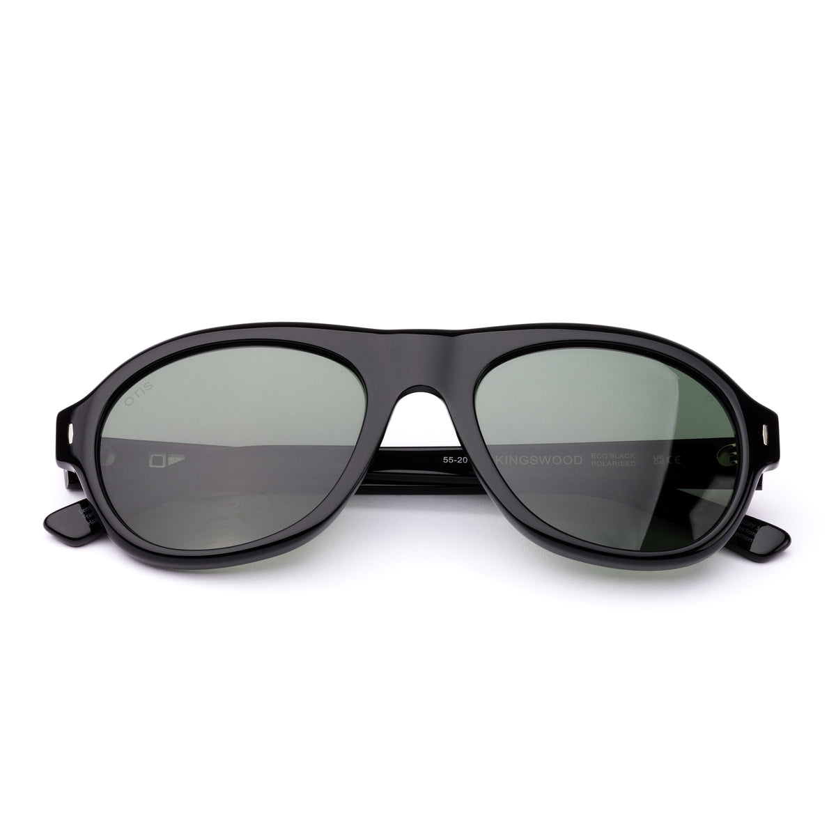 Otis Kingswood Polarized Sunglassess EcoBlack Grey