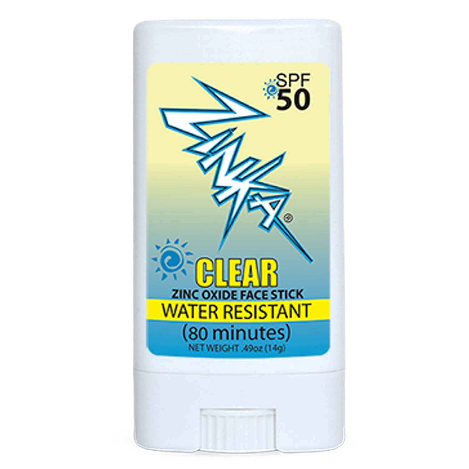 Zinka SPF 50 Clear Zinc Oxide Face Stick