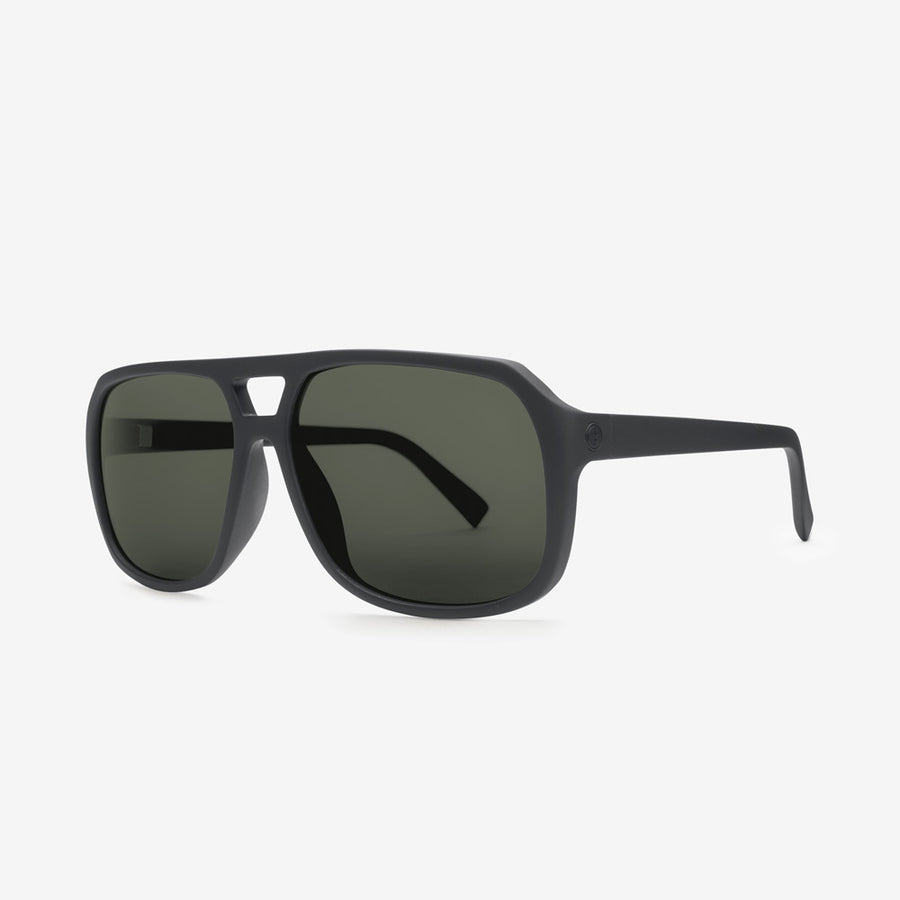 Electric Dude Sunglasses Matte Black Ohm Grey Oversized