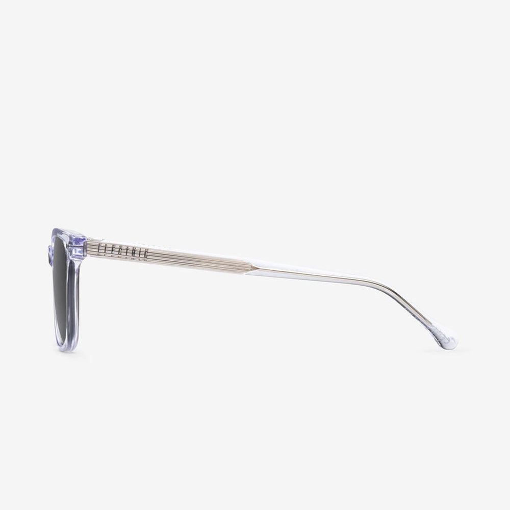 Electric Birch Polarized Sunglasses Crystal Gray Square