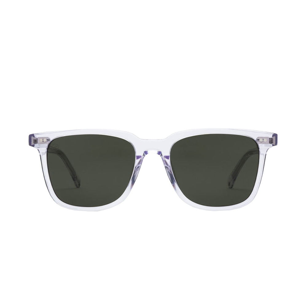 Electric Birch Polarized Sunglasses Crystal Gray Square