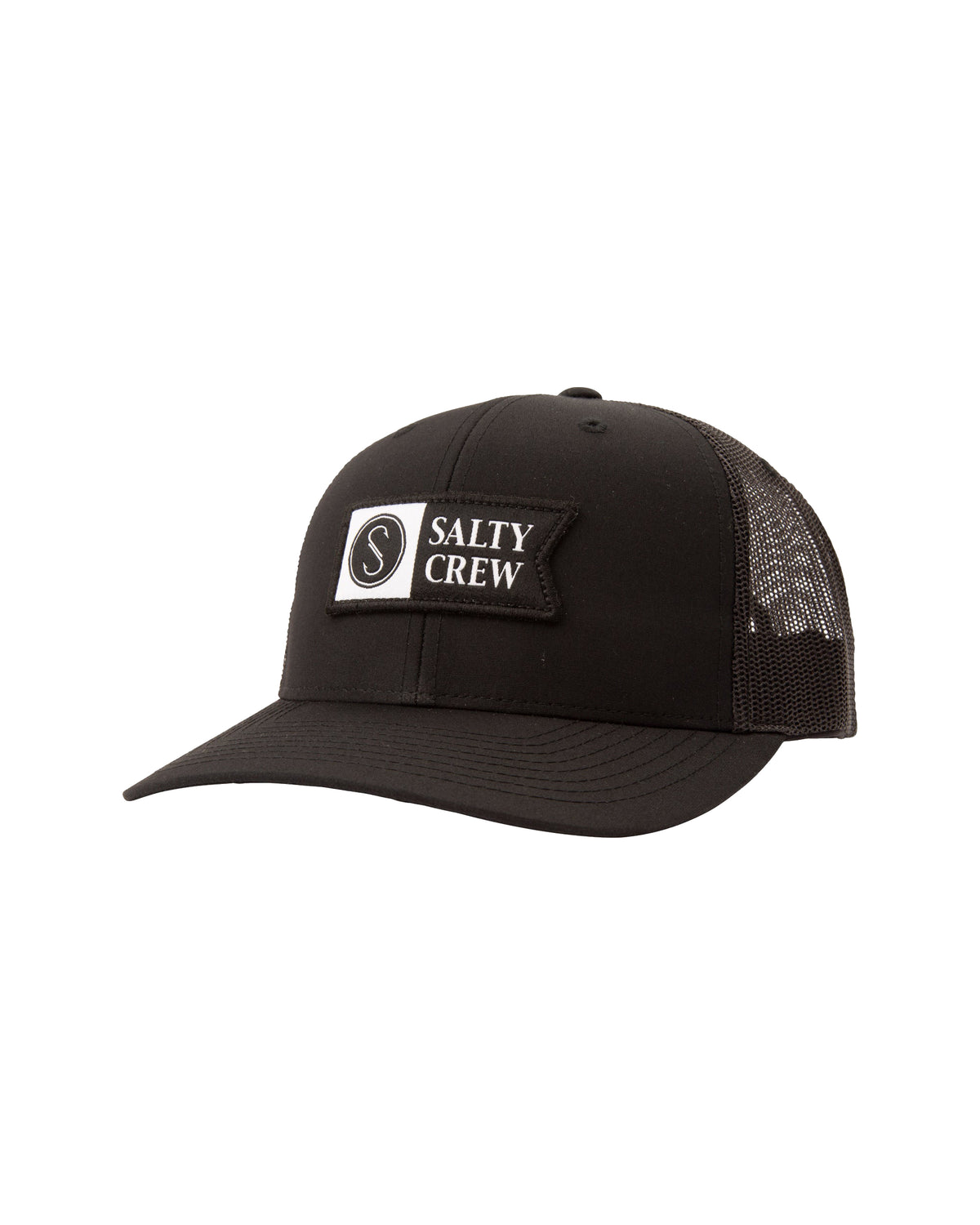 Salty Crew Pinnacle 2 Retro Trucker Hat Black One SIze