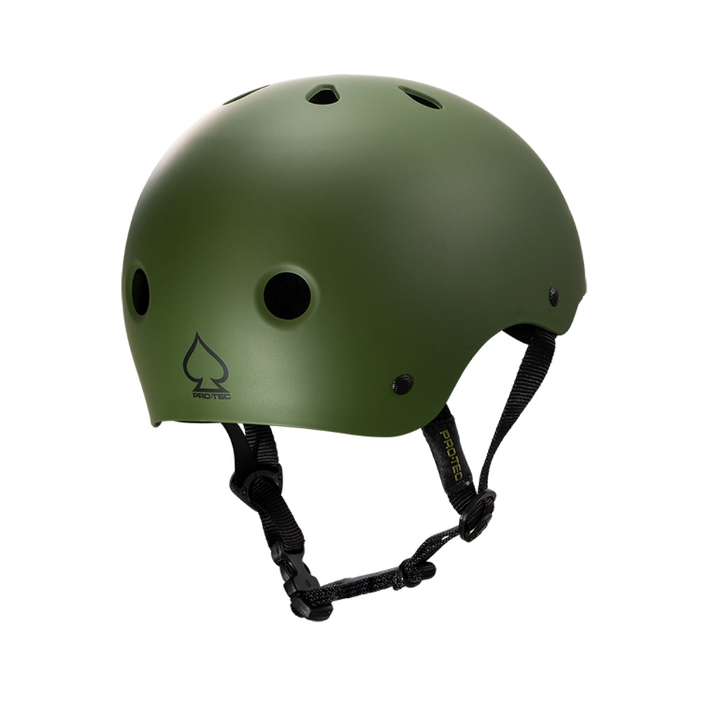 Pro-Tec Classic Skate Matte Helmet Matte Olive S