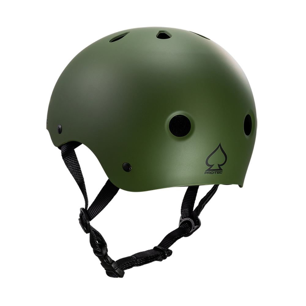 Pro-Tec Classic Skate Matte Helmet Matte Olive S