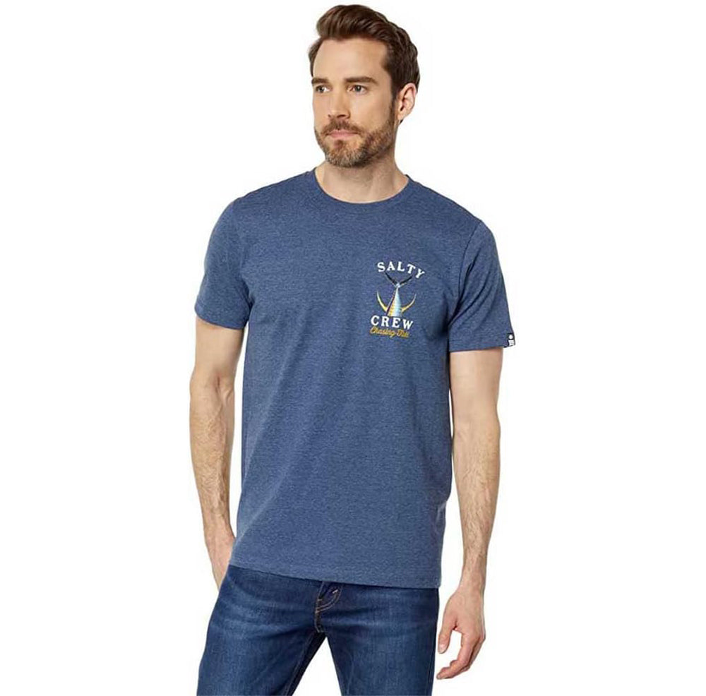 Salty Crew Tailed SS Tee Navy Heather L