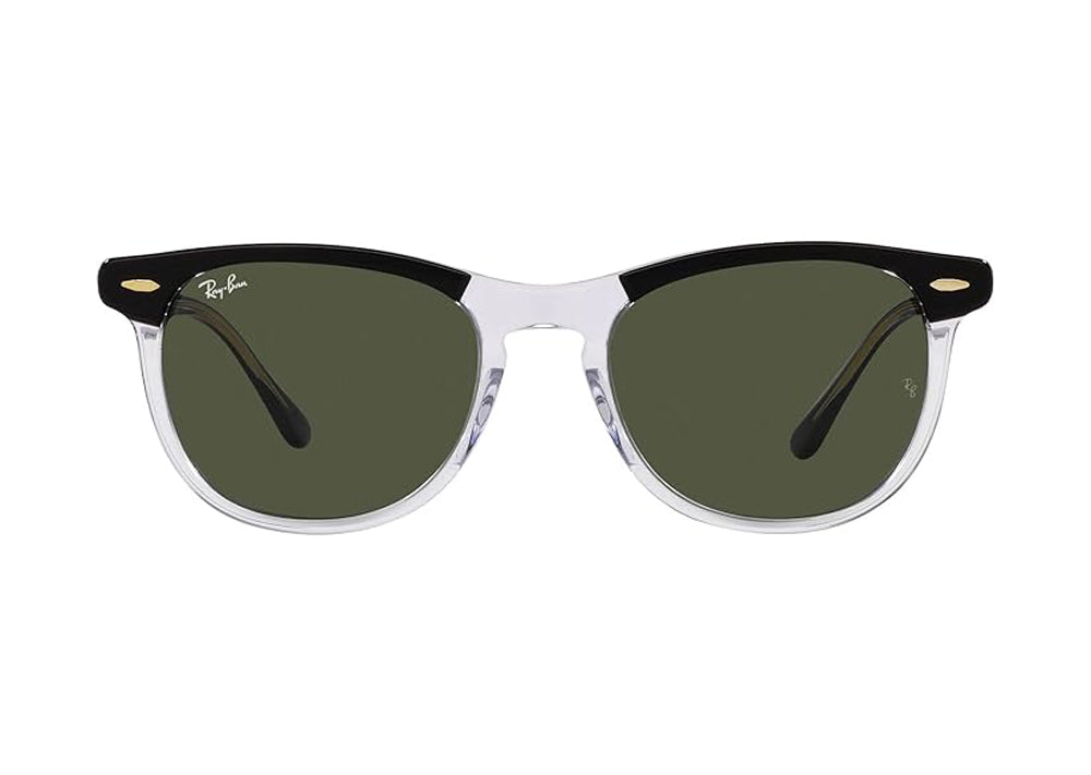 Ray Ban Eagleeye Sunglasses BlackTransparent Green
