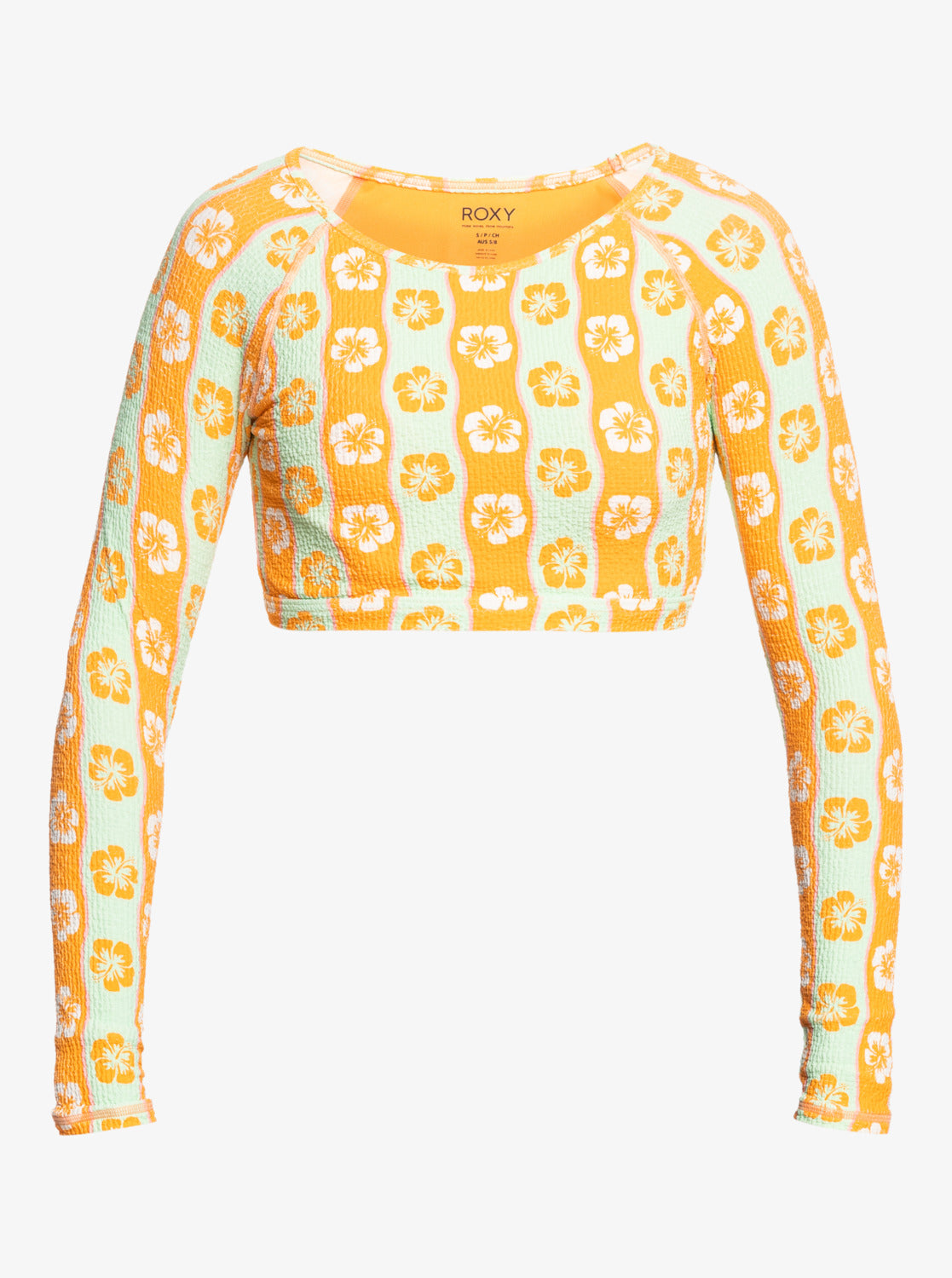 Roxy Wavy Babe LS Crop Lycra GBG6 XL