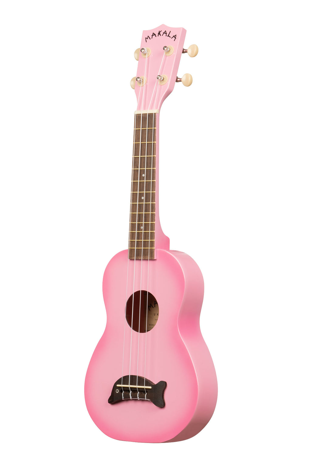 Kala Soprano Ukulele Dolphin Pink Burst