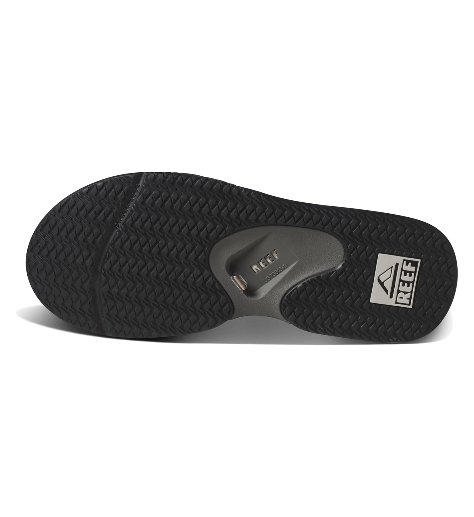 Reef Fanning Mens Sandal Grey Suede 6