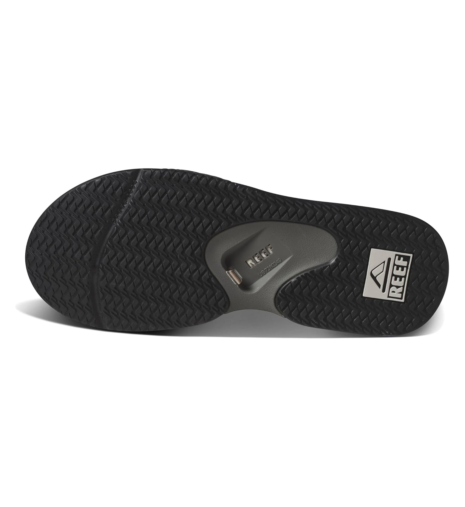Reef Fanning Mens Sandal Grey Suede 13