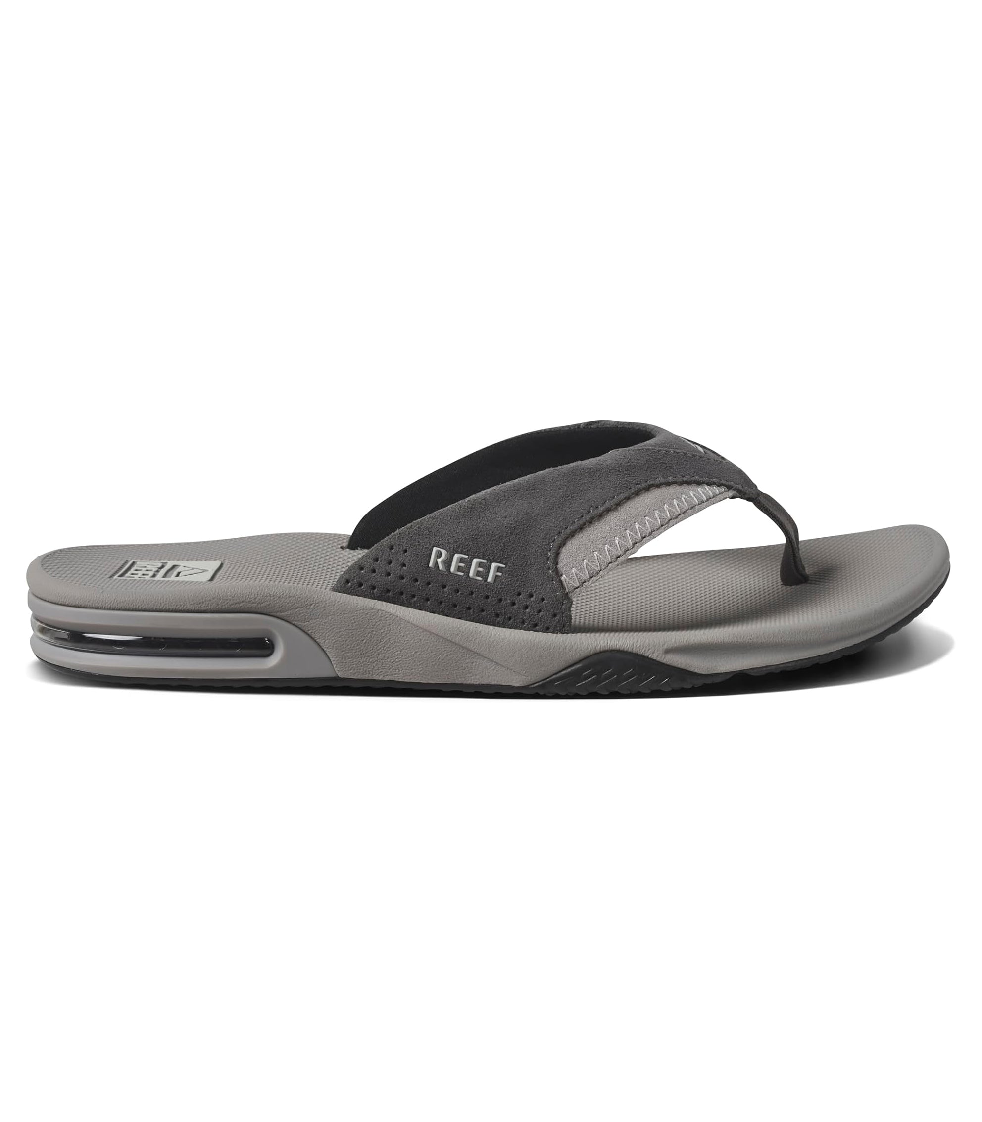 Reef Fanning Mens Sandal Grey Suede 13