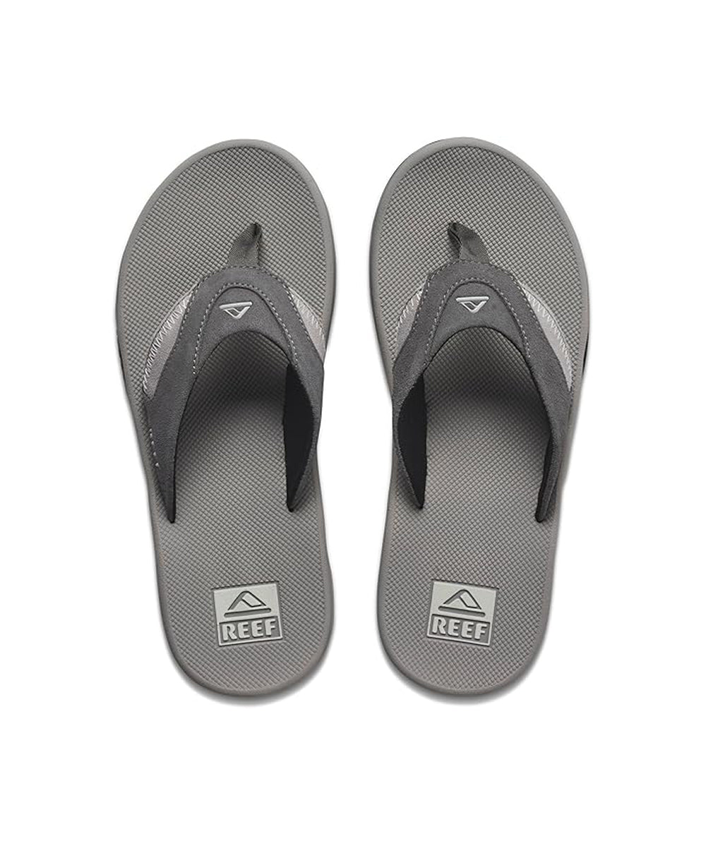 Reef Fanning Mens Sandal Grey Suede 13