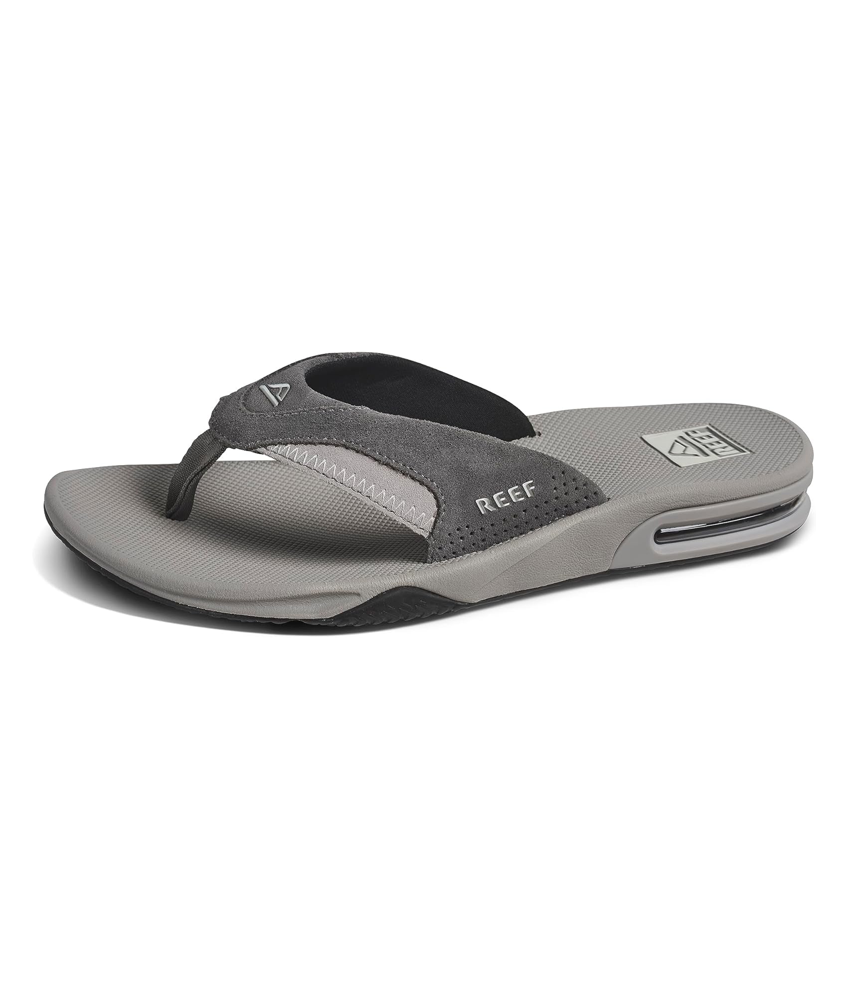 Reef Fanning Mens Sandal Grey Suede 7