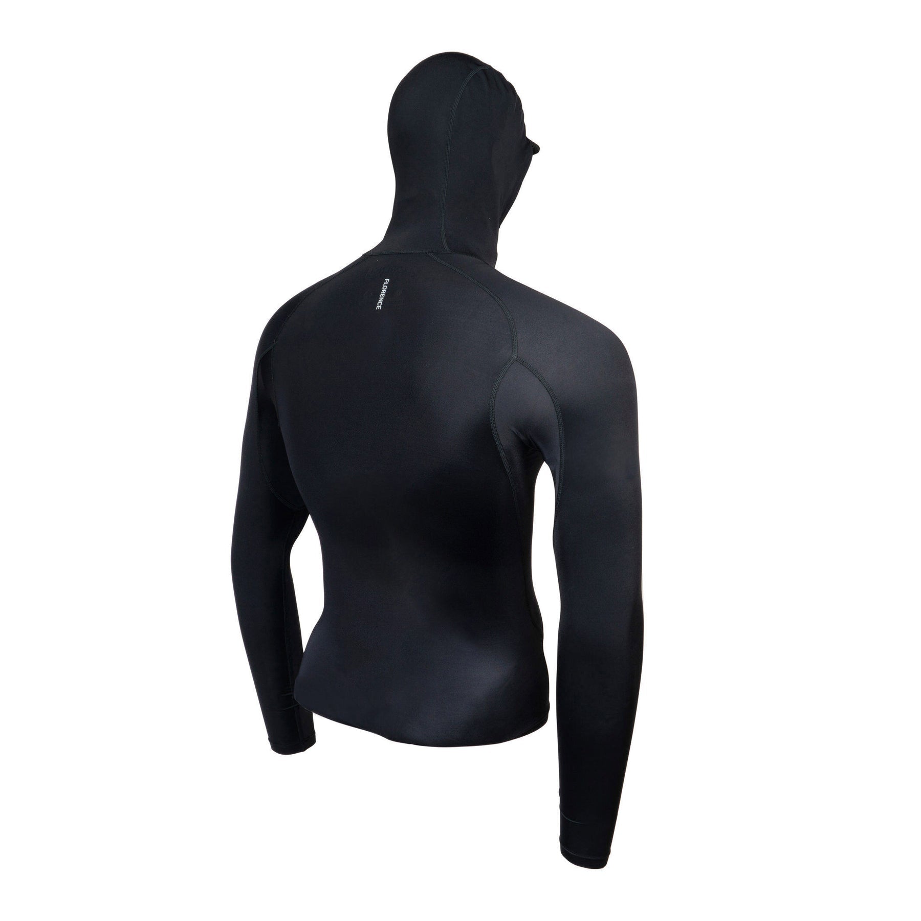 Florence Marine X Long Sleeve Hooded Rashguard Black XS