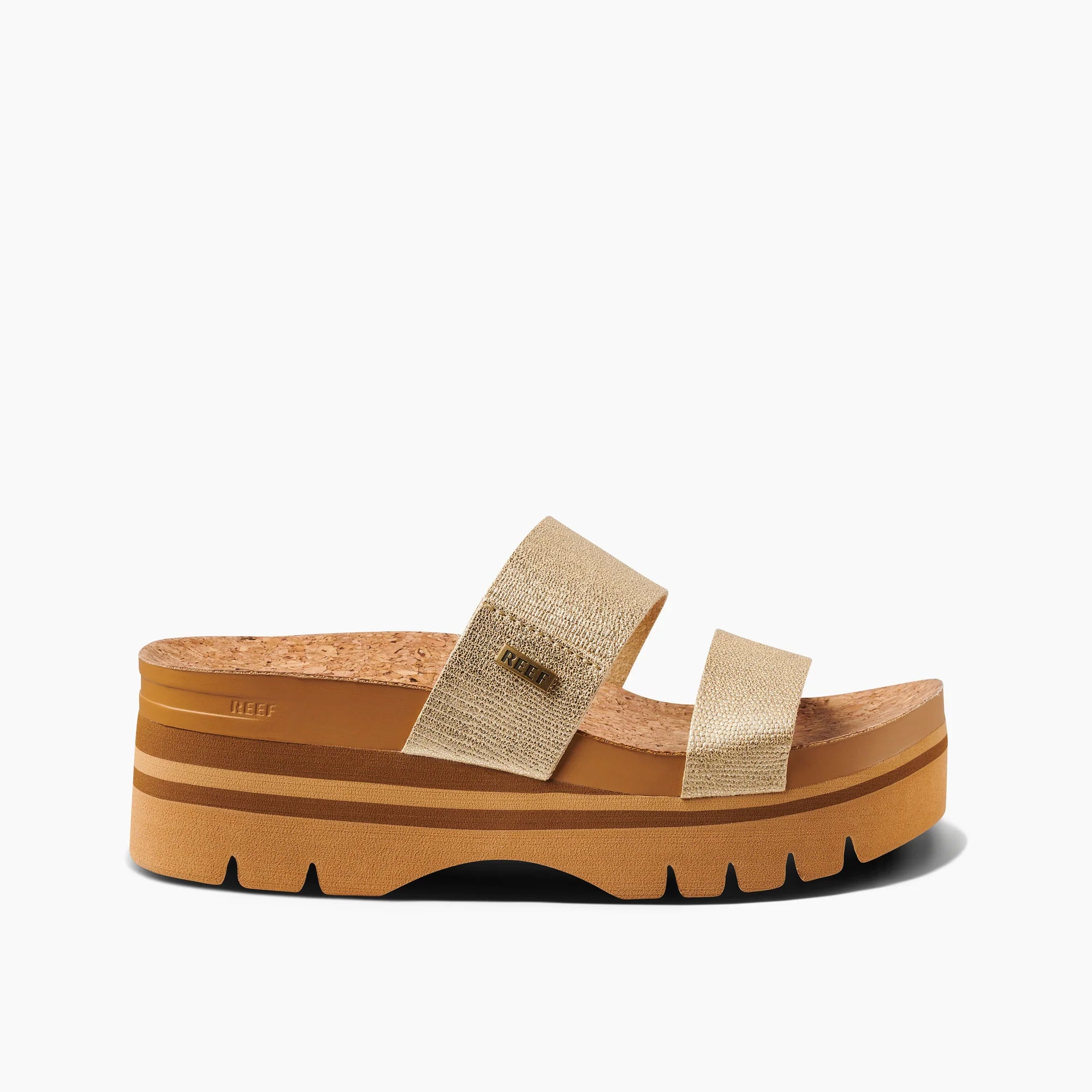 Reef Cushion Vista Higher Womens Sandal Champagne 9