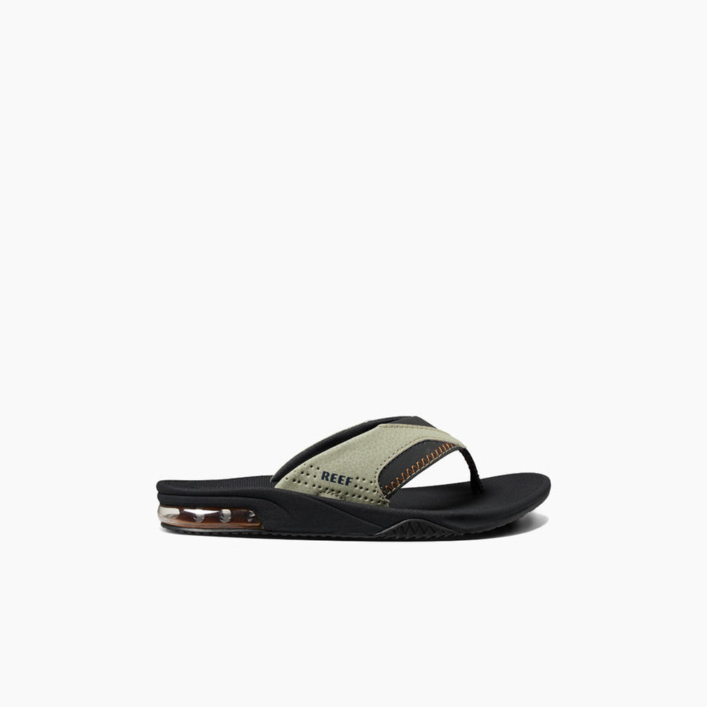 Reef Fanning Boys Sandal Olive-Sudan 5 Y