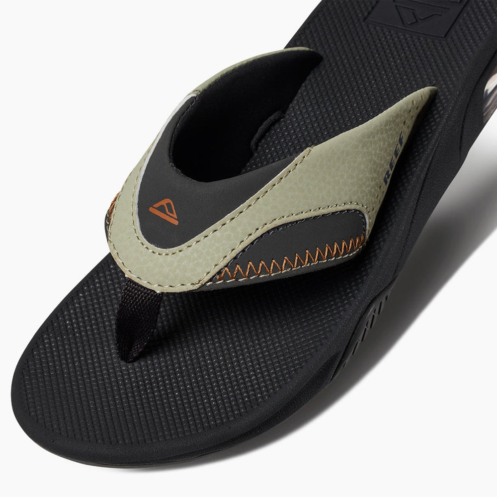 Reef Fanning Boys Sandal Olive-Sudan 2 Y