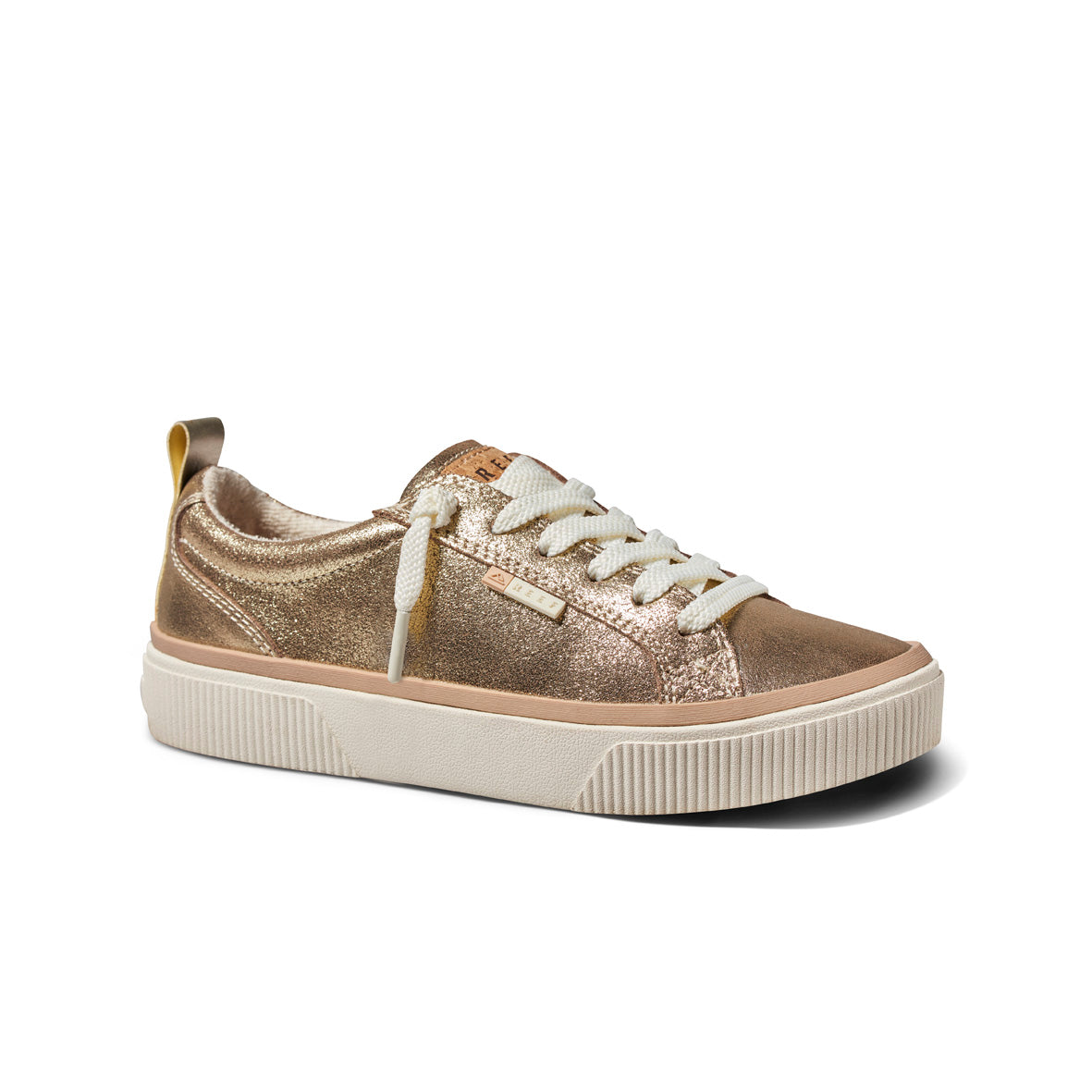 Reef Lay Day Dawn Womens Shoe Champagne Suede 6