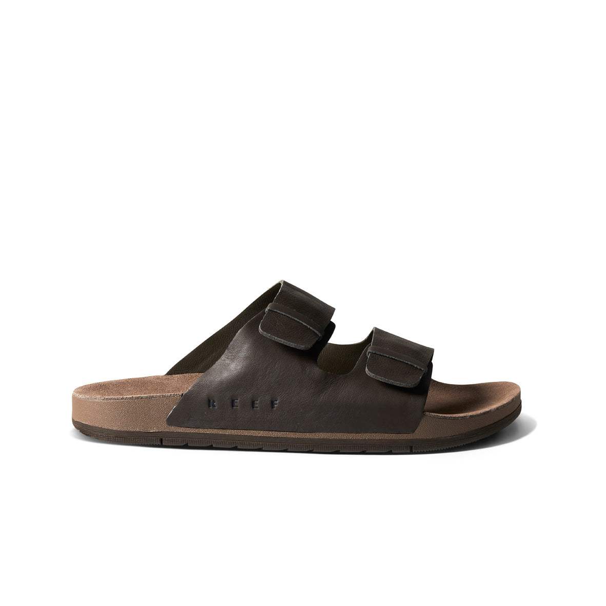 Reef Ojai Two Bar Mens Sandal Brown Leather 13
