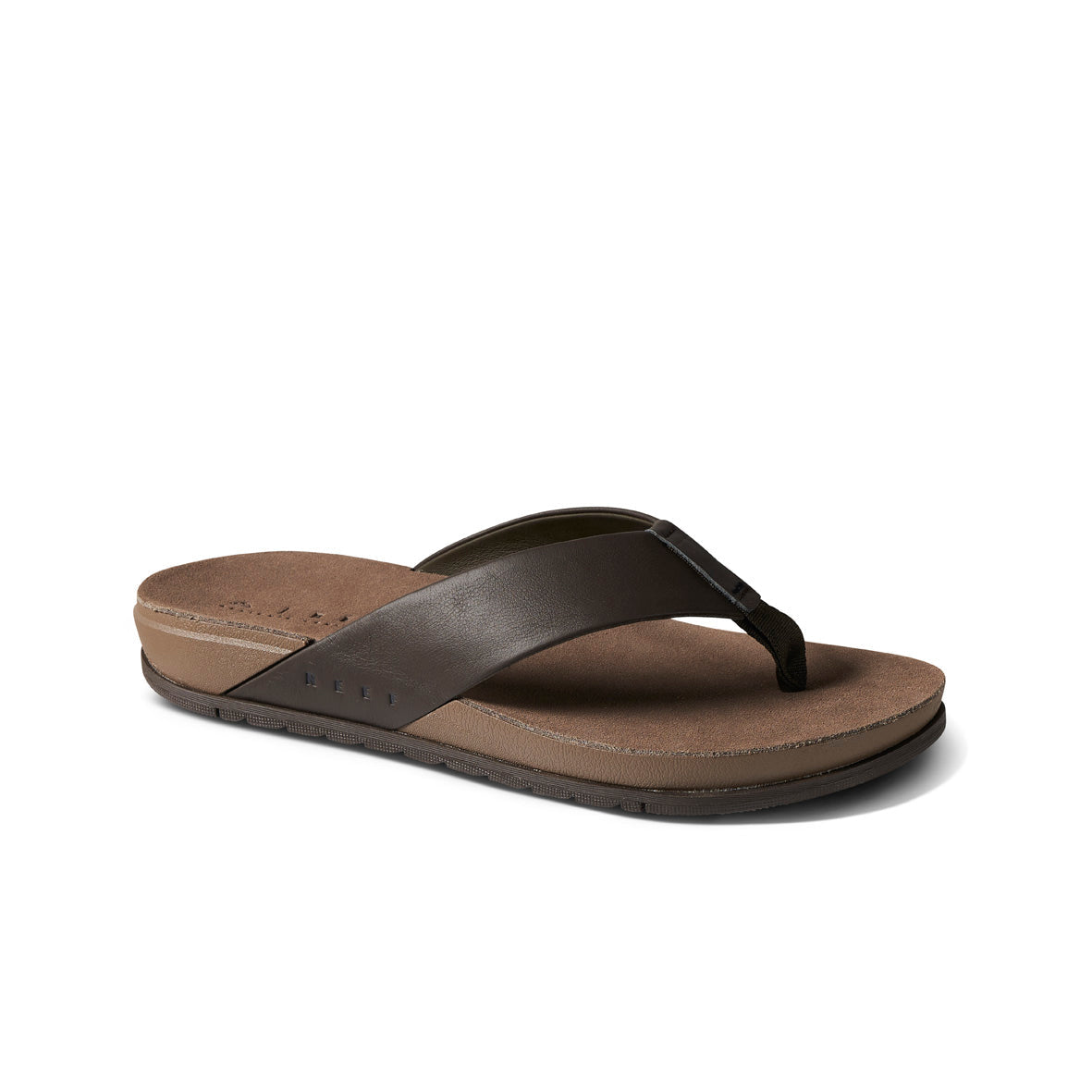 Reef Ojai Mens Sandal Brown Leather 10