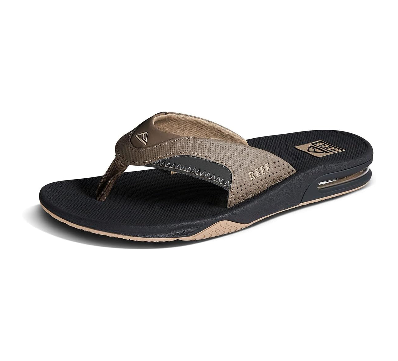 Reef Fanning Mens Sandal Fossil-Raven 6