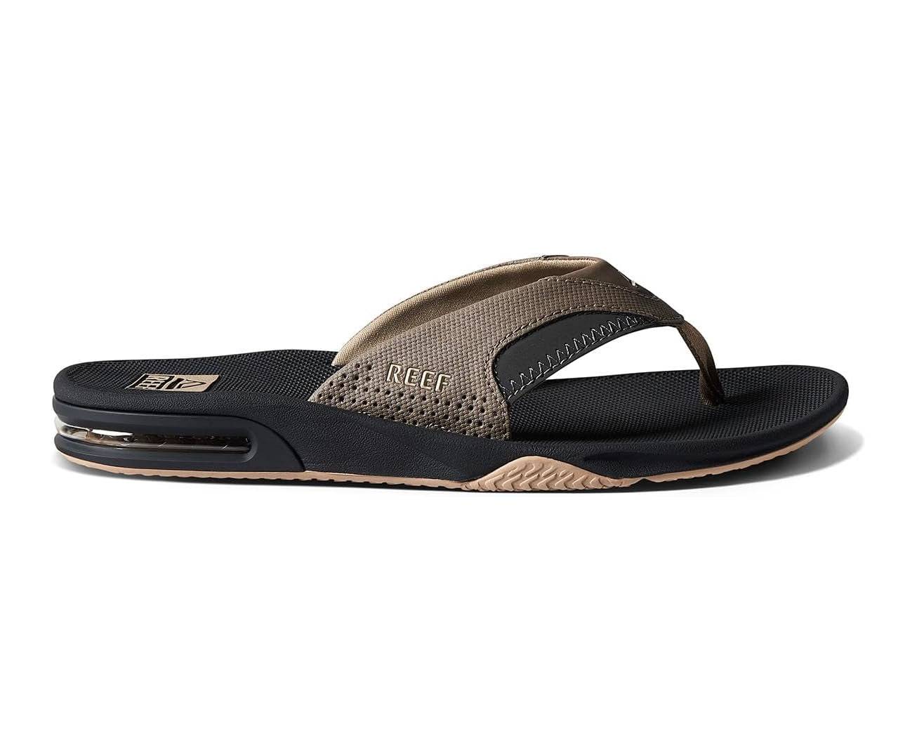 Reef Fanning Mens Sandal Fossil-Raven 6