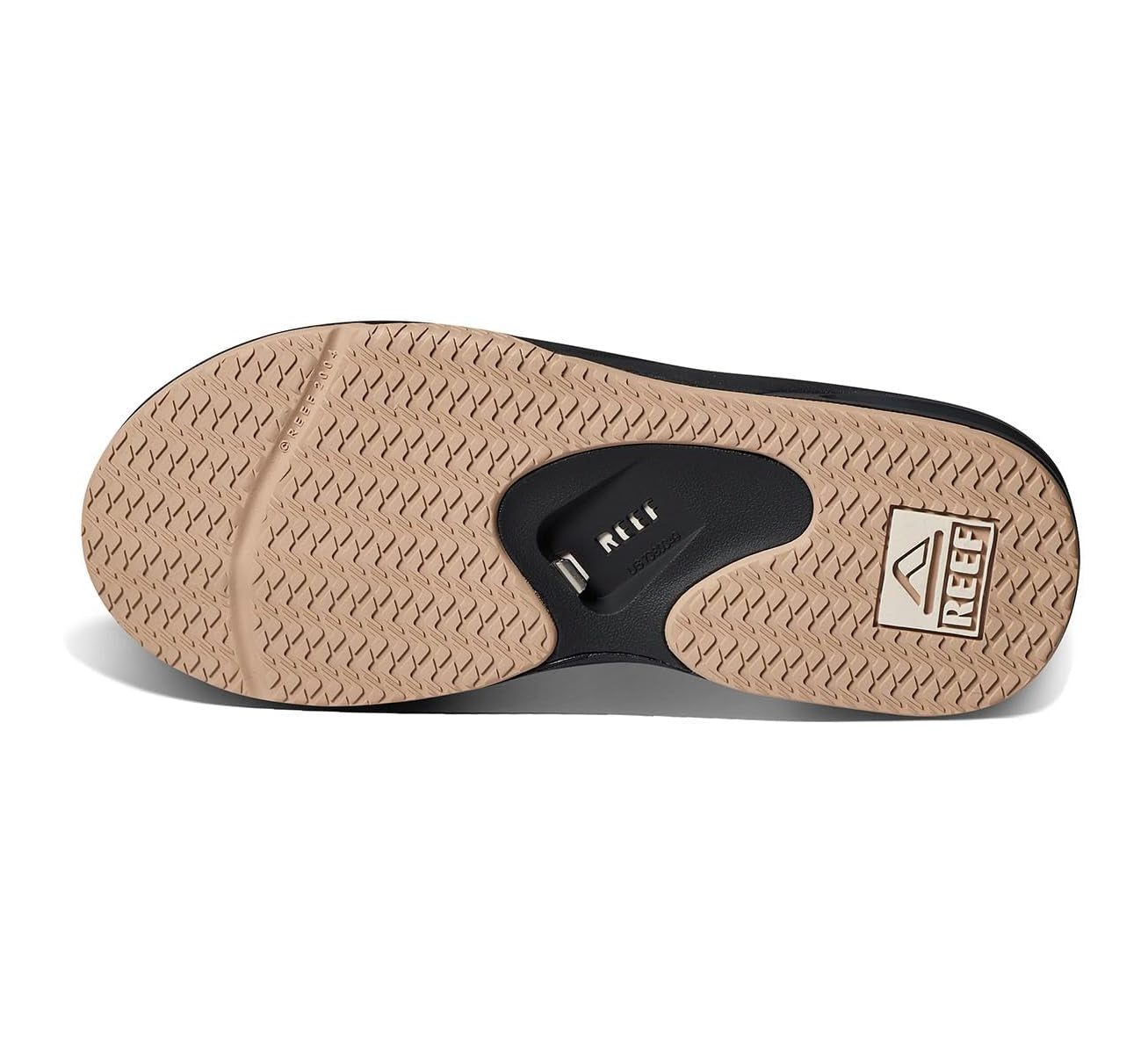 Reef Fanning Mens Sandal Fossil-Raven 6