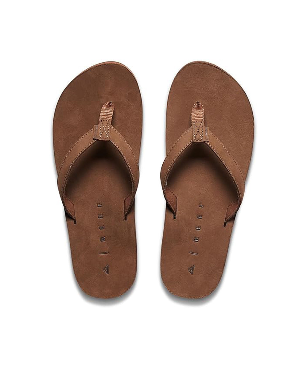 Reef Solana Leather Womens Sandal Classic Brown 5